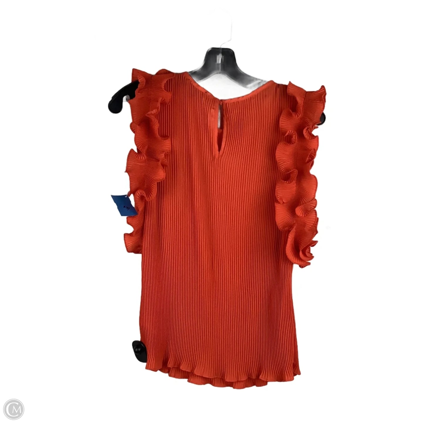 Top Sleeveless By Milk & Honey In Orange, Size: S