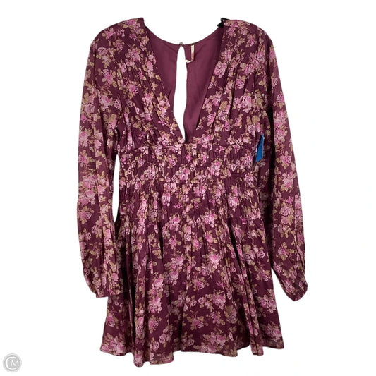 Dress Casual Short By Free People In Purple, Size: Xs