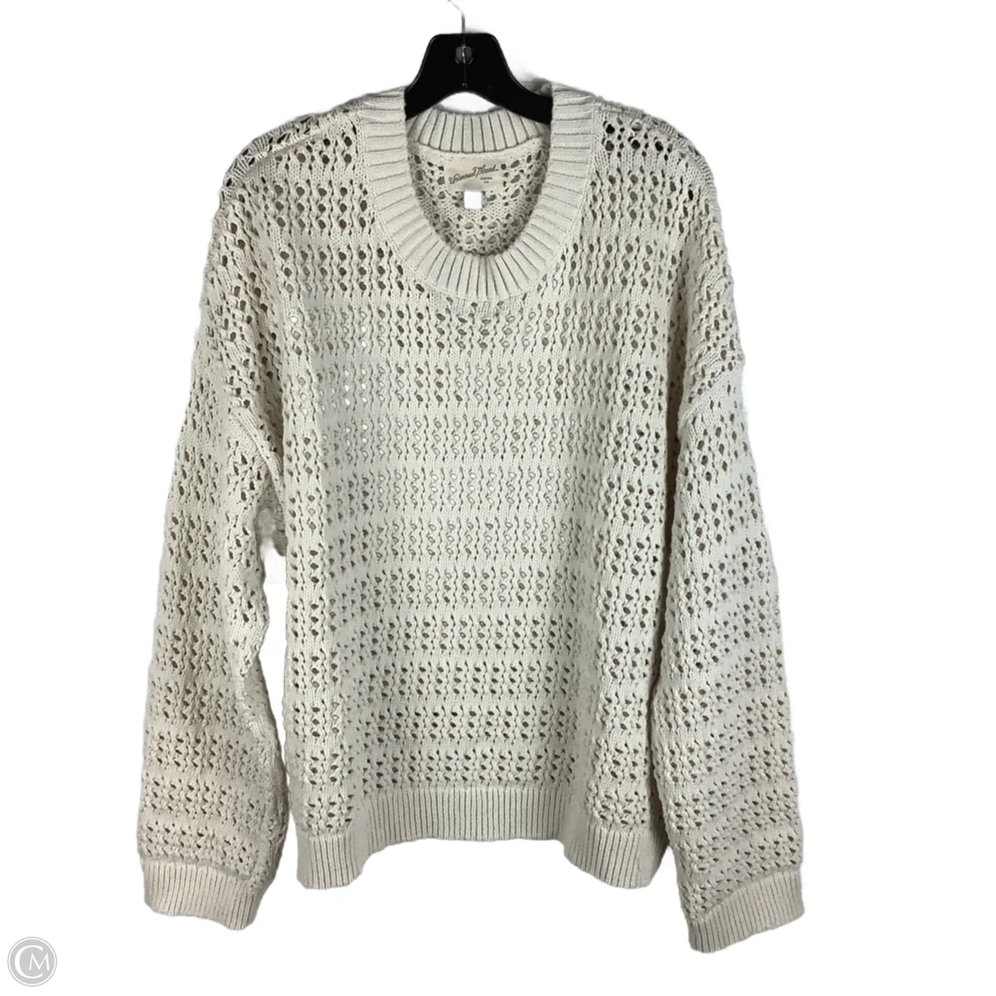 Sweater By Universal Thread In Cream, Size: 2x