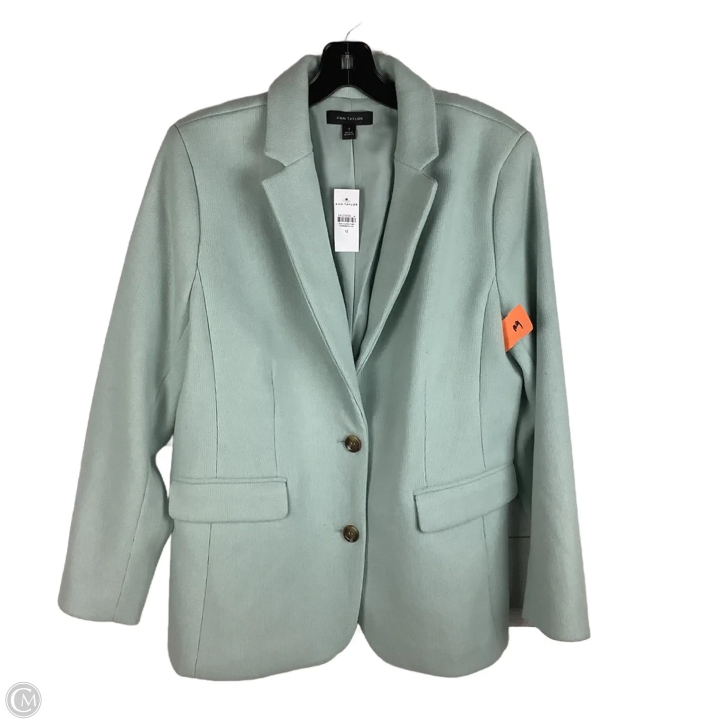 Blazer By Ann Taylor In Blue, Size: 12