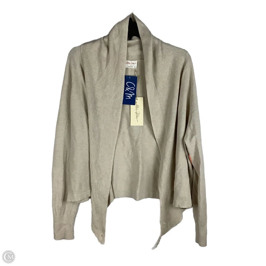 Cardigan By Allie Rose In Cream, Size: L