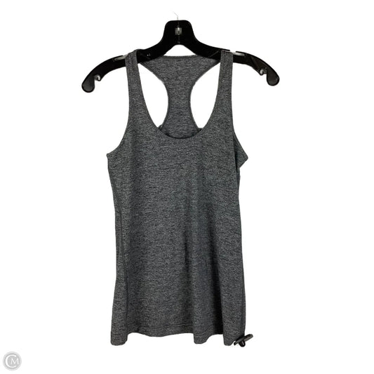 Athletic Tank Top By Lululemon In Grey, Size: Estimated 6/8