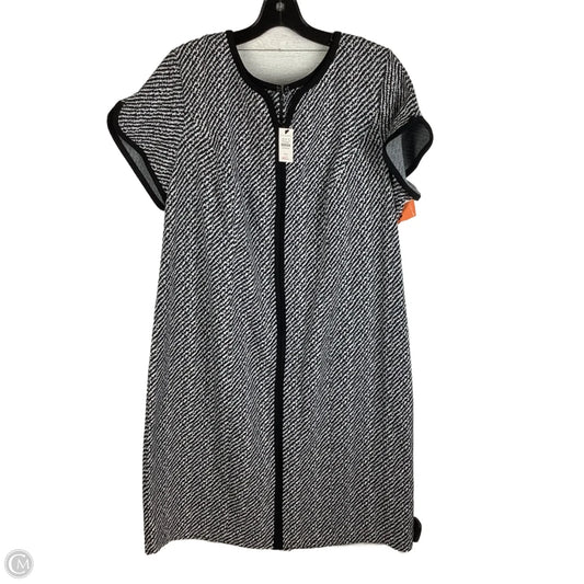 Dress Work By Talbots In Black & White, Size: 16