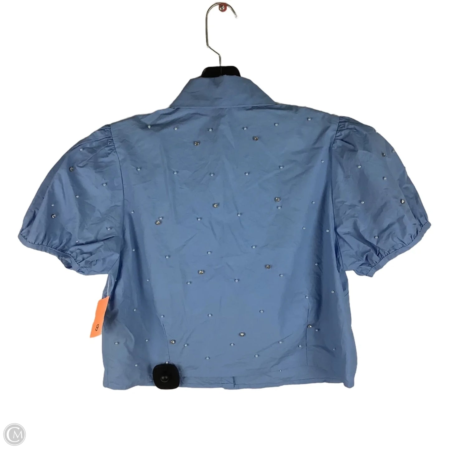 Top Short Sleeve By CMC In Blue, Size: S