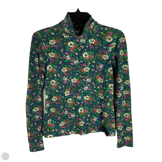 Top Long Sleeve By Maeve In Floral Print, Size: Xs