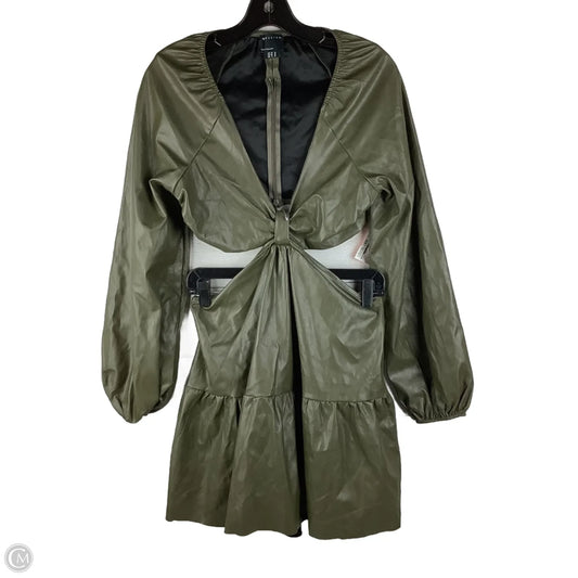 Dress Party Short By Asos In Green, Size: 6