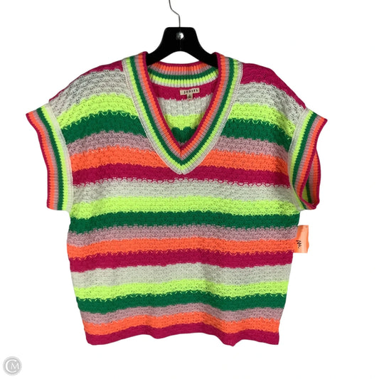 Top Short Sleeve By Jodifl In Multi-colored, Size: S