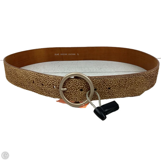 Belt Leather By Clothes Mentor, Size: Large