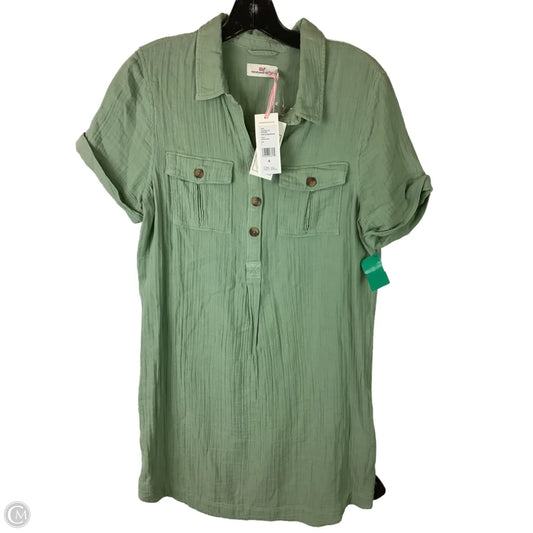 Dress Casual Short By Vineyard Vines In Green, Size: 8
