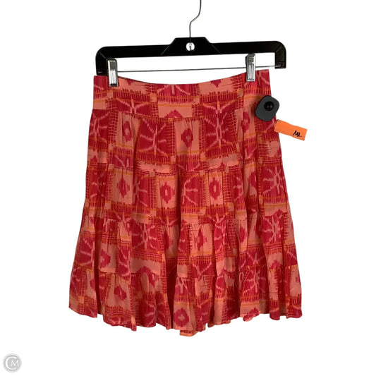Skirt Mini & Short By Anthropologie In Pink, Size: Xs