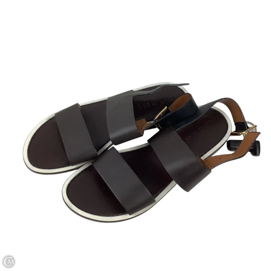 Sandals Designer By Marni In Brown, Size: 36.5