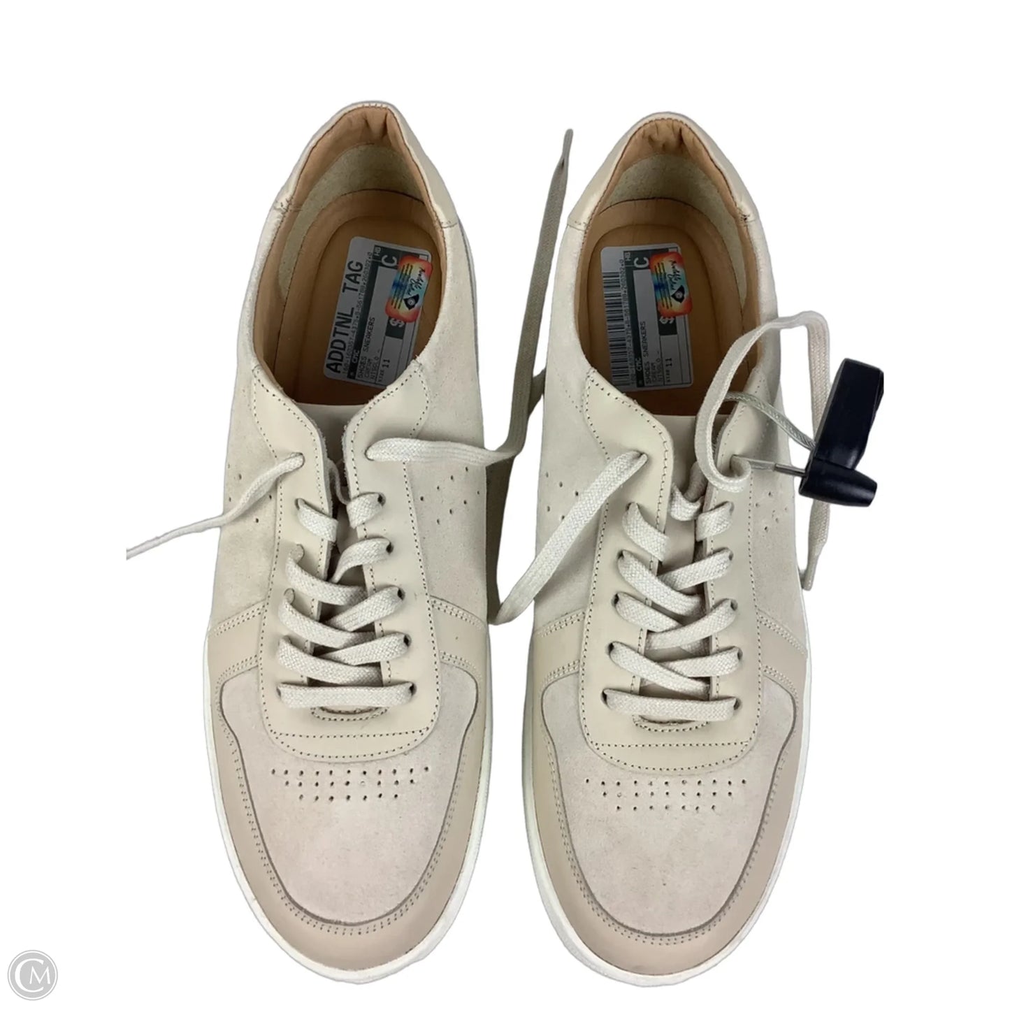 Shoes Sneakers By Cmc In Cream, Size: 11
