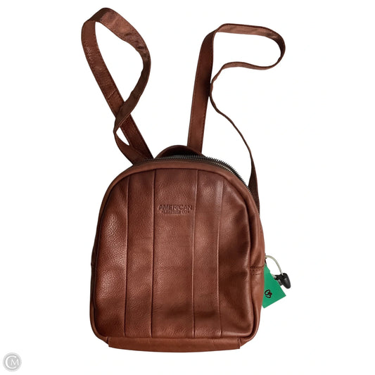 Backpack Leather By Clothes Mentor, Size: Small