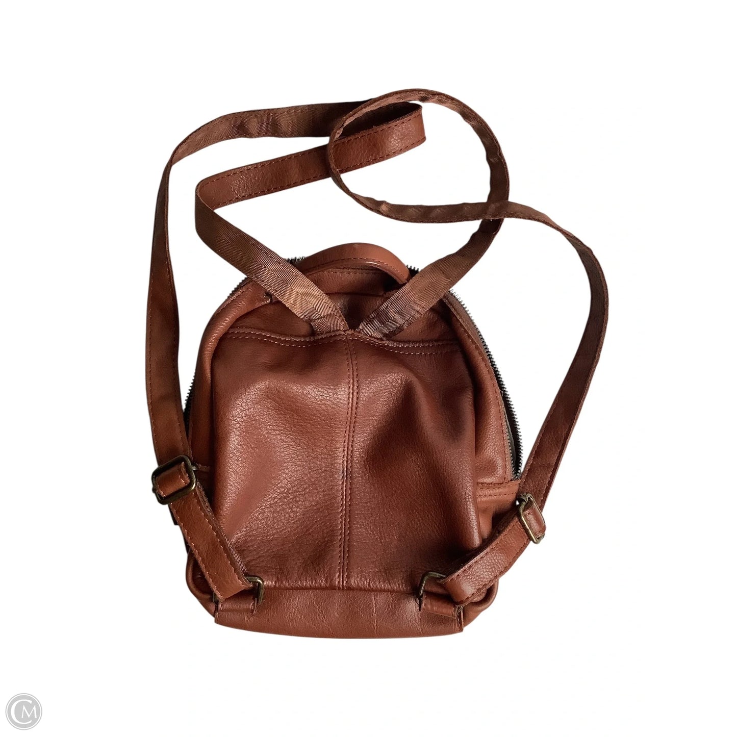Backpack Leather By Clothes Mentor, Size: Small
