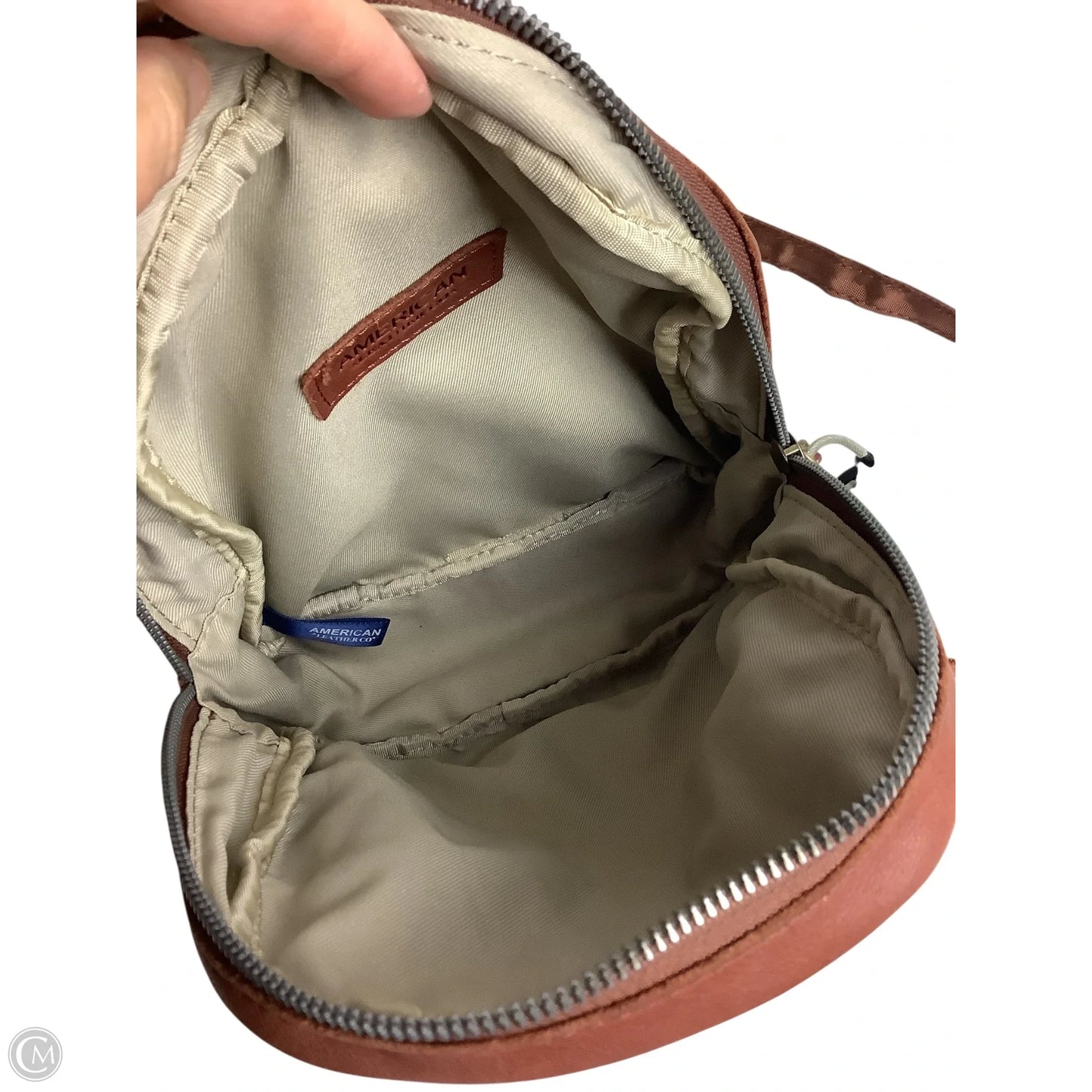 Backpack Leather By Clothes Mentor, Size: Small