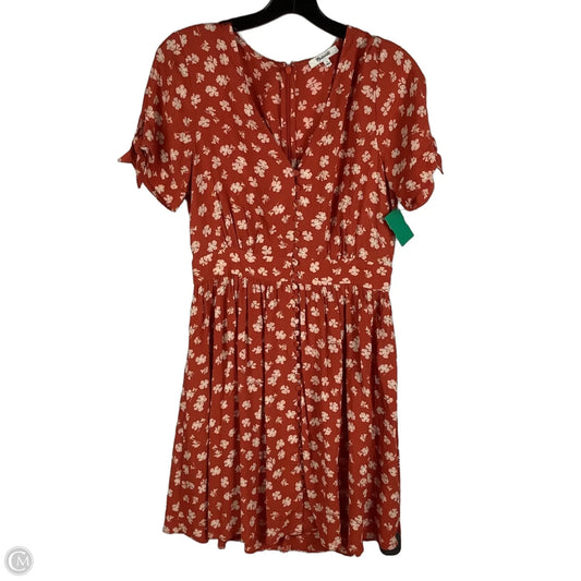 Dress Casual Short By Madewell In Floral Print, Size: 2