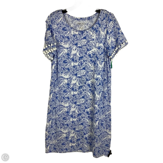 Dress Designer By Lilly Pulitzer In Blue, Size: M