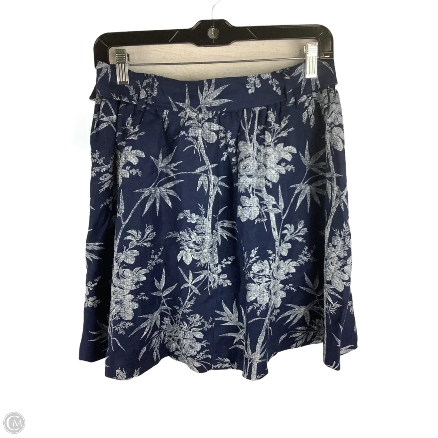 Skirt Mini & Short By Loft In Navy, Size: S
