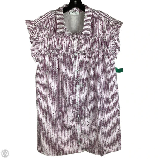 Dress Casual Short By Clothes Mentor In Purple, Size: M