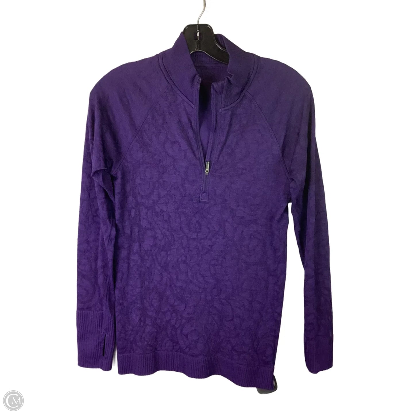 Athletic Jacket By Lululemon In Purple, Size: 8