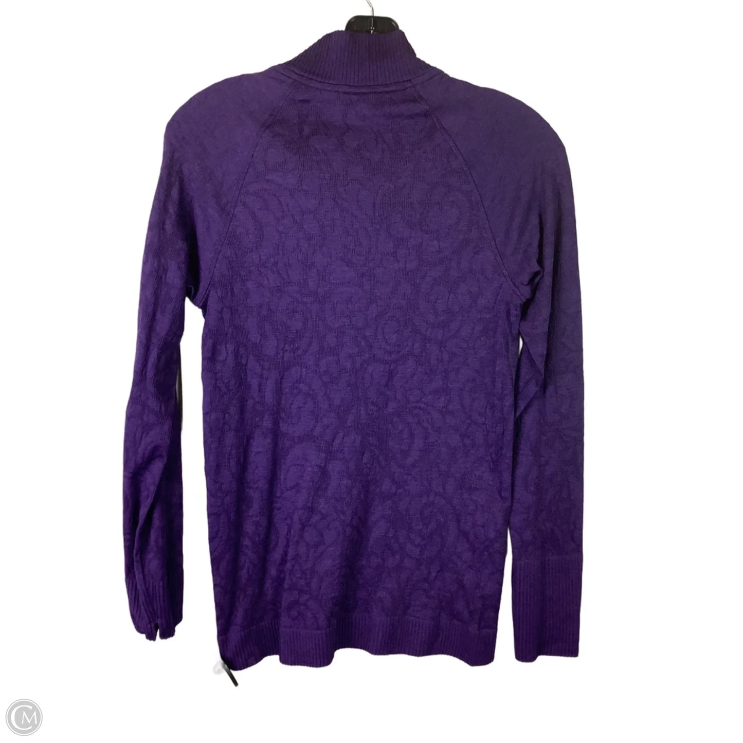 Athletic Jacket By Lululemon In Purple, Size: 8