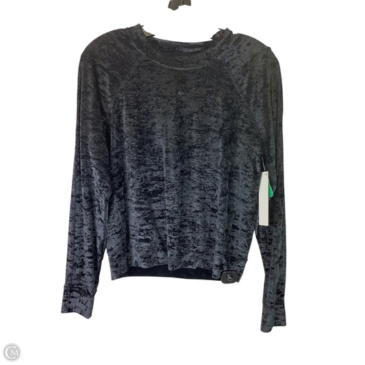 Top Long Sleeve By Lululemon In Grey, Size: S