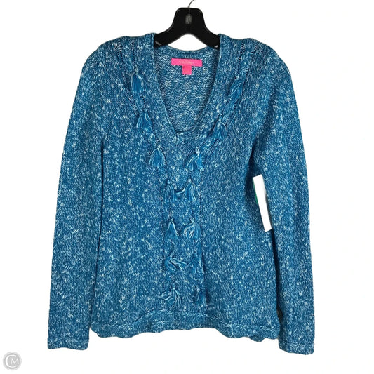 Sweater Designer By Lilly Pulitzer In Blue, Size: M