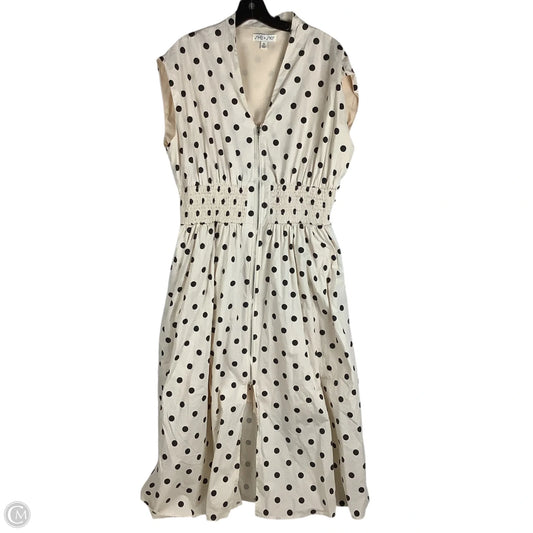 Dress Party Long By She + Sky In Polkadot Pattern, Size: Xl