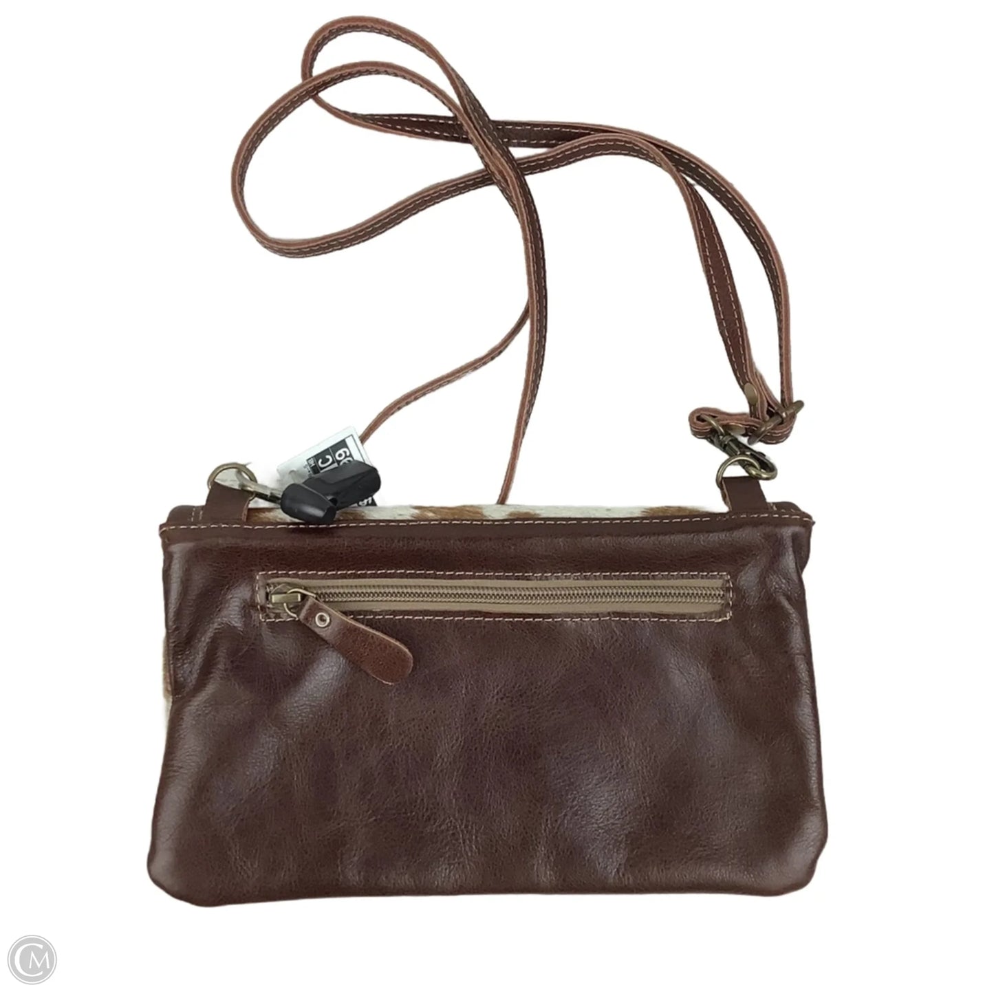 Crossbody Leather By Myra, Size: Small