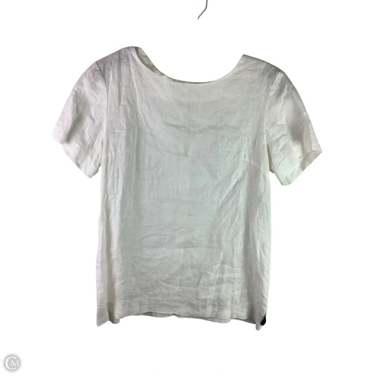 Top Short Sleeve By Birds Of Paradis By Trovata In White, Size: Xs