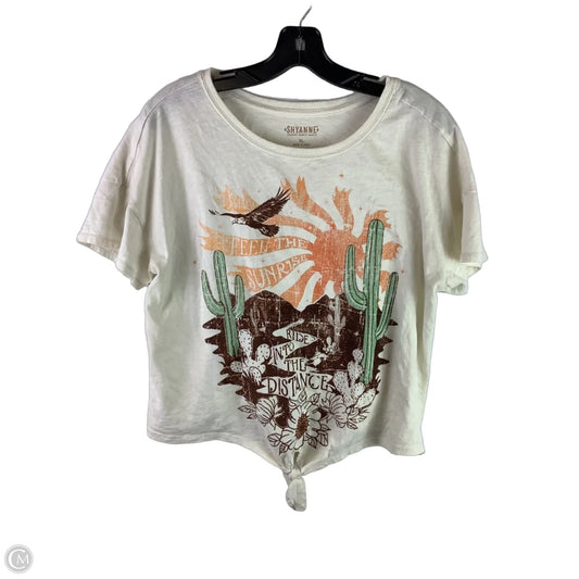 Top Short Sleeve By Shyanne In Multi-colored, Size: Xl