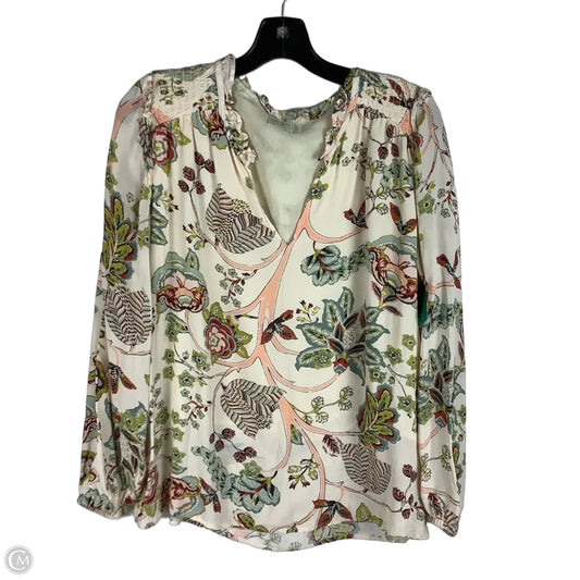 Top Long Sleeve By Spartina In Multi-colored, Size: L