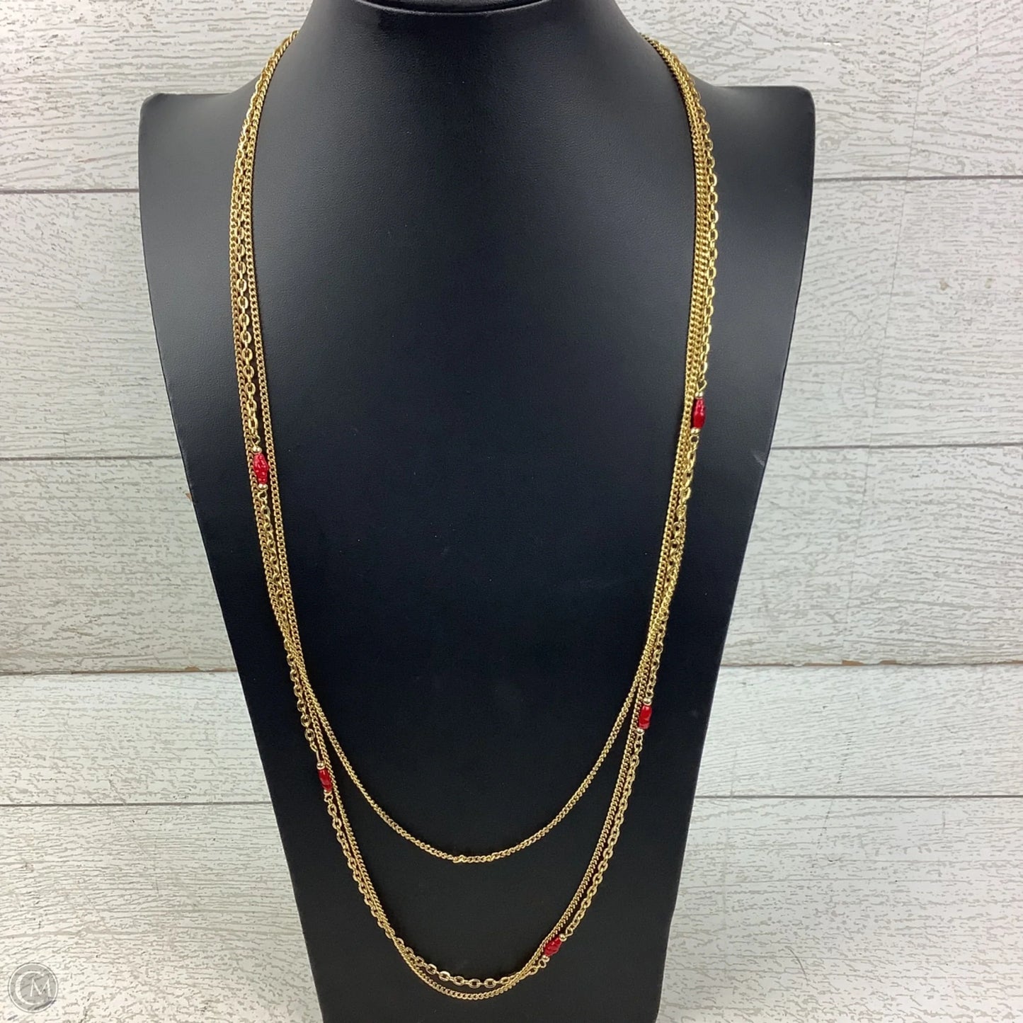 Necklace Layered By Clothes Mentor
