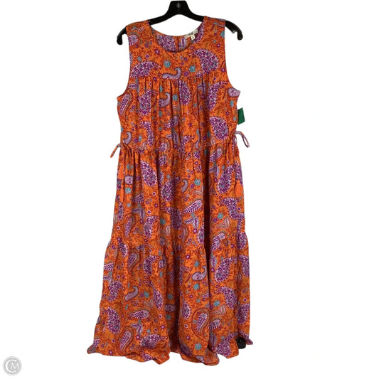 Dress Casual Maxi By Easel In Multi-colored, Size: L