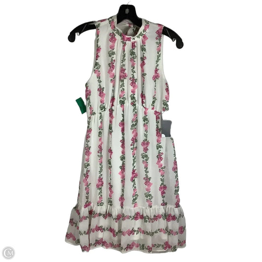 Dress Party Short By Clothes Mentor In Floral Print, Size: 4