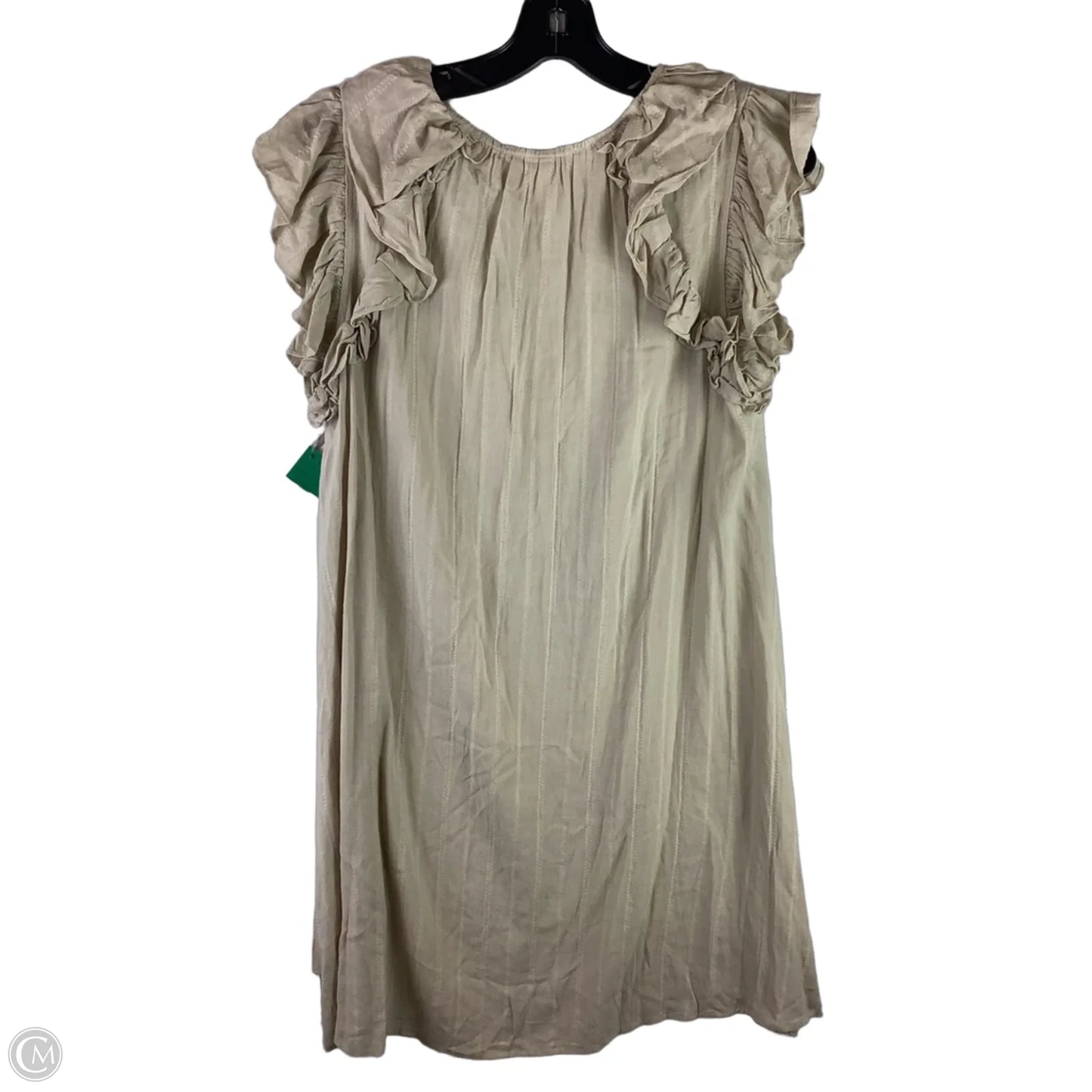 Dress Casual Short By Grade & Gather In Beige, Size: S
