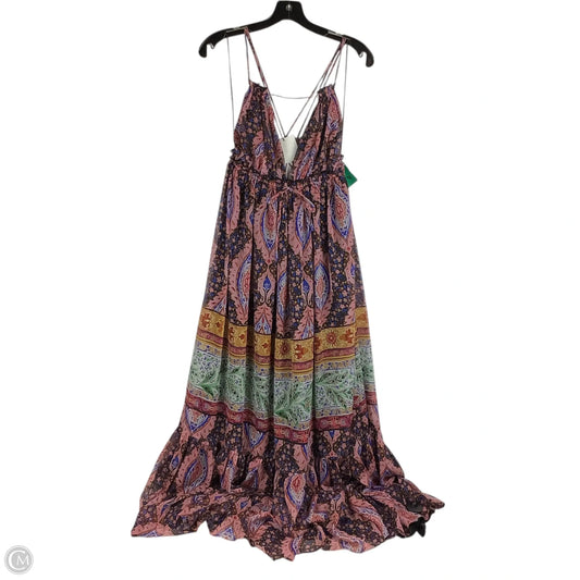 Dress Party Long By Zara In Multi-colored, Size: Xs