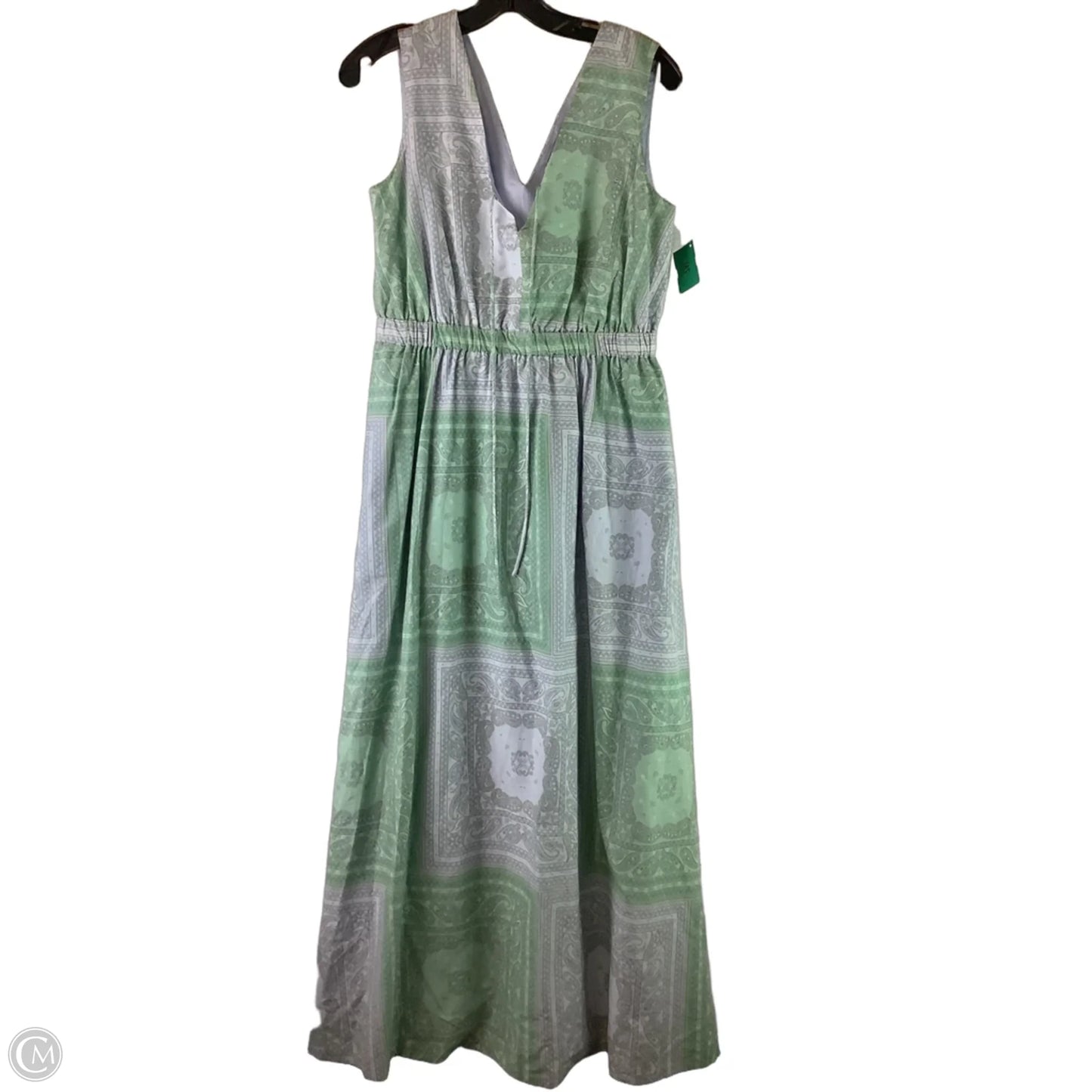 Dress Casual Maxi By Universal Thread In Blue & Green, Size: S