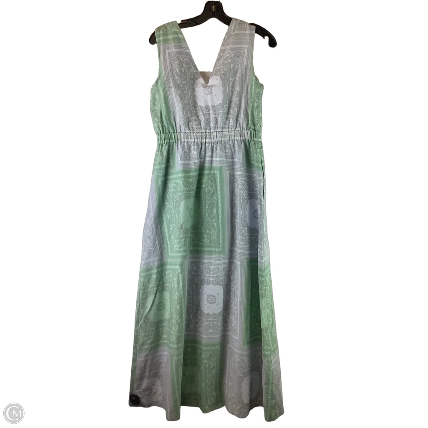 Dress Casual Maxi By Universal Thread In Blue & Green, Size: S