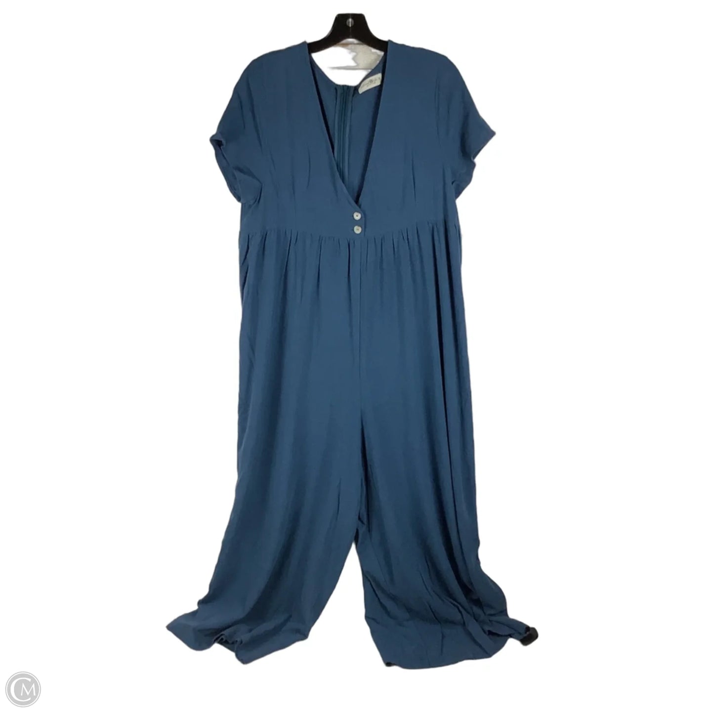 Jumpsuit By Natural Life In Blue, Size: M (loose fit)