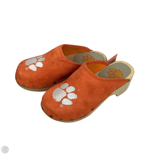 Shoes Heels Block By Clothes Mentor In Orange, Size: 6