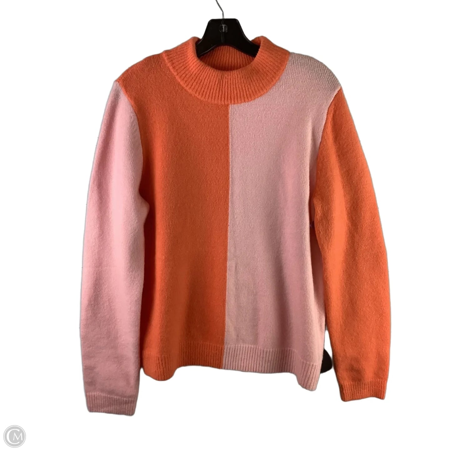 Sweater By Thml In Orange & Pink, Size: M