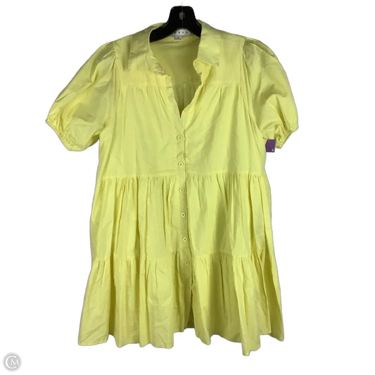 Dress Casual Short By Hyfve In Yellow, Size: S