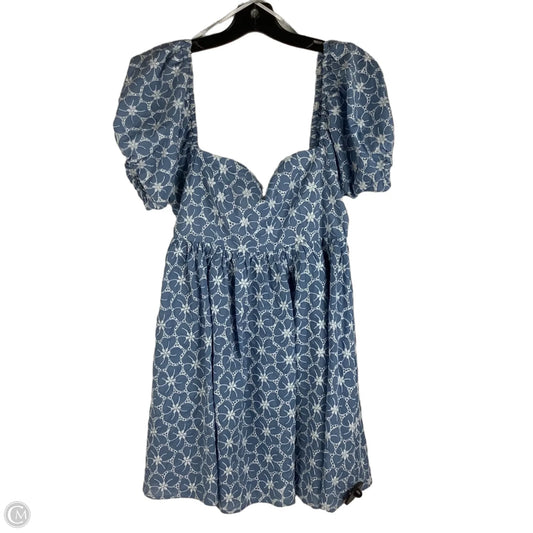Dress Casual Short By Lulus In Blue, Size: M