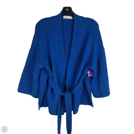 Sweater Cardigan By Sleeping On Snow In Blue, Size: S