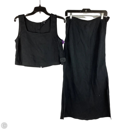 Skirt Set 2pc By J. Crew In Black, Size: M