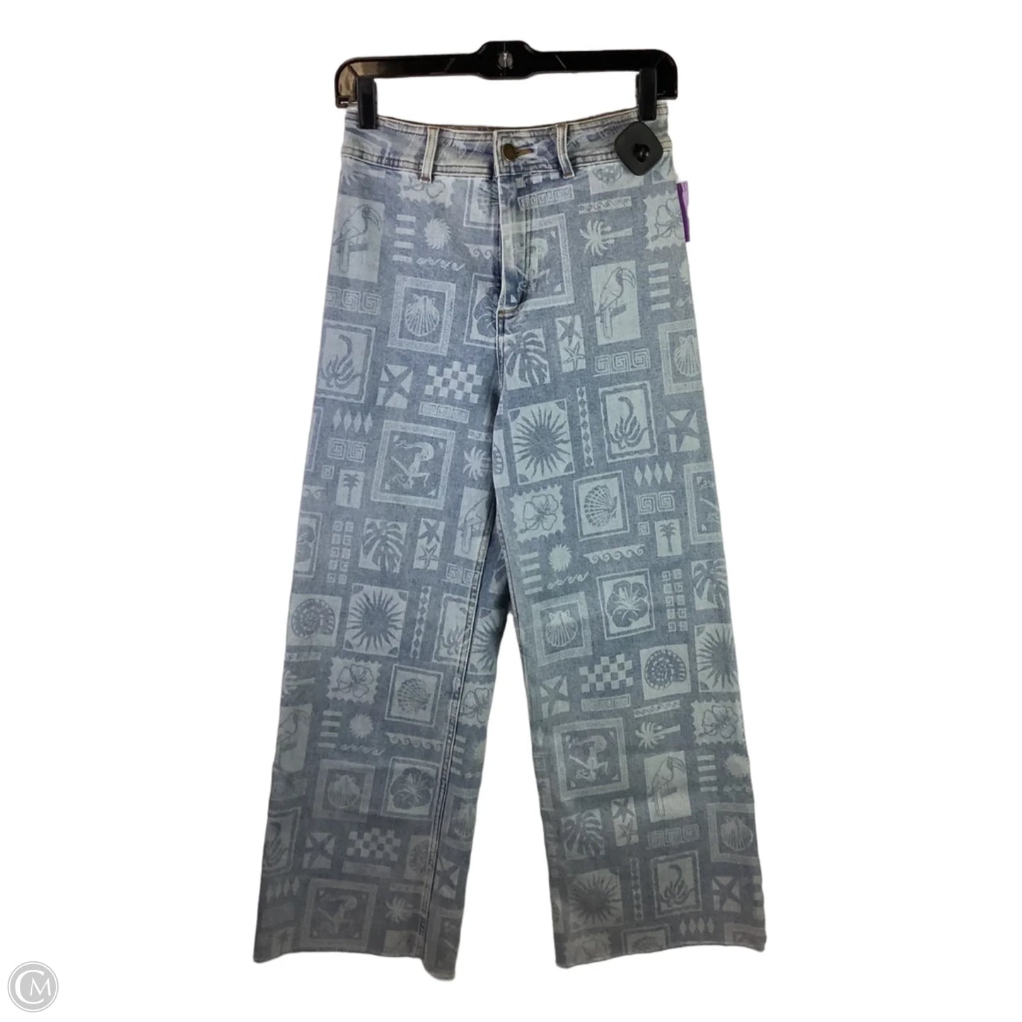 Jeans Wide Leg By Rip Curl In Blue Denim, Size: 2