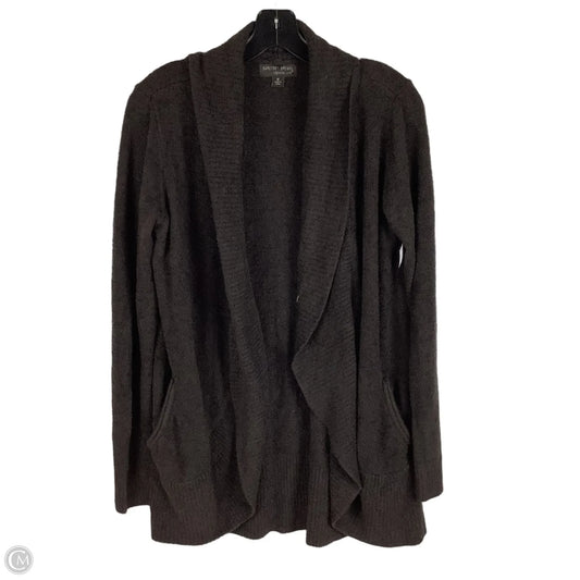Sweater Cardigan By Barefoot Dreams In Brown, Size: M