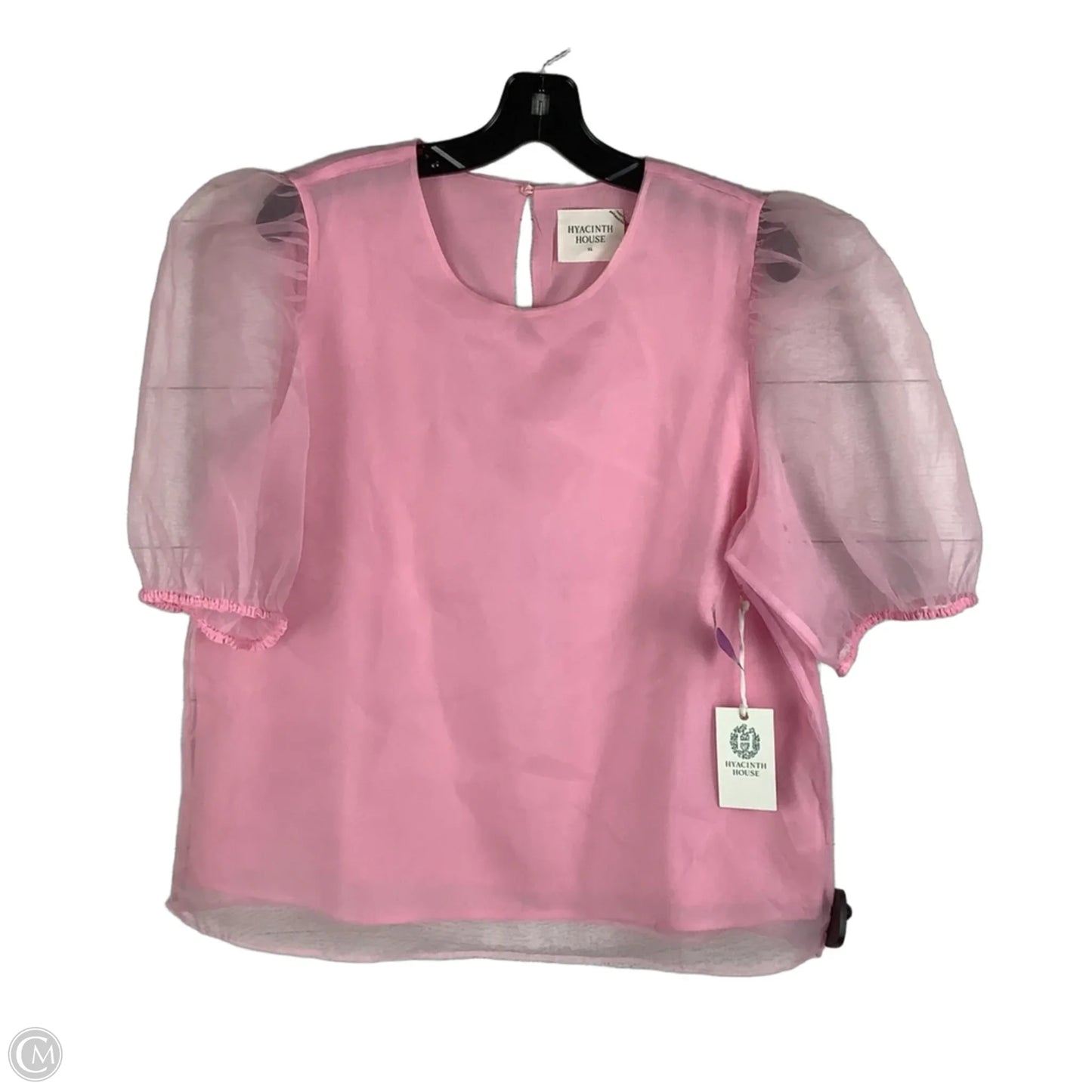 Top Short Sleeve By Clothes Mentor In Pink, Size: Xl
