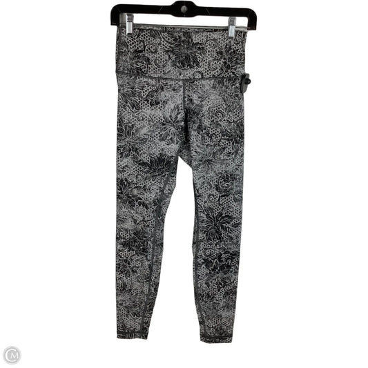 Athletic Leggings By Lululemon In Grey, Size: 6